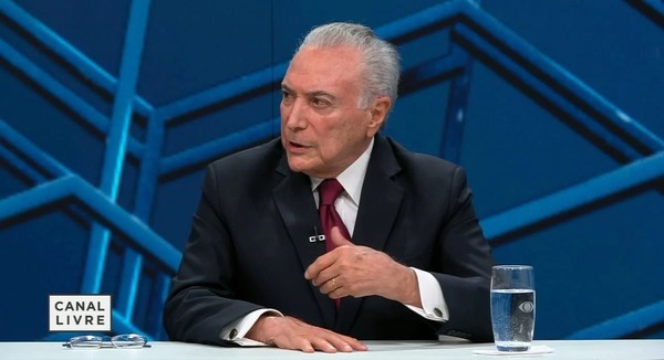 'Congresso poderia editar ato de anistia, mas não acho útil para o país', diz Temer