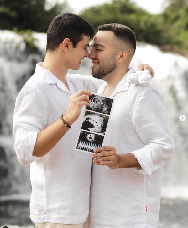 Lucas Rangel e Lucas Bley anunciam que serão papais