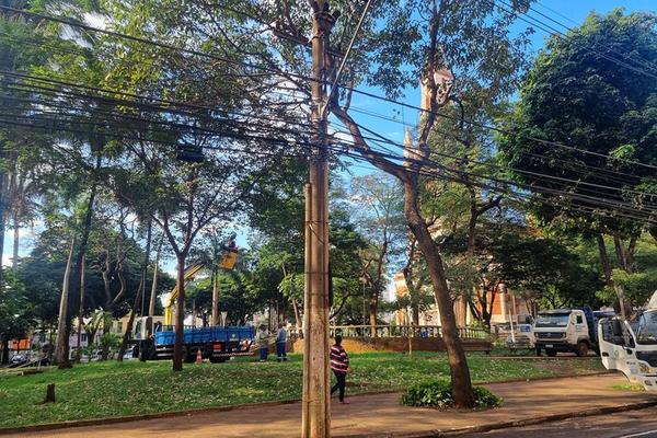 Prefeitura de Ribeirão Preto revitaliza praças na região central