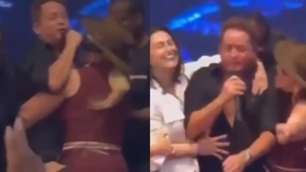 Poliana detona fãs de Leonardo que invadiram palco "falta de respeito"