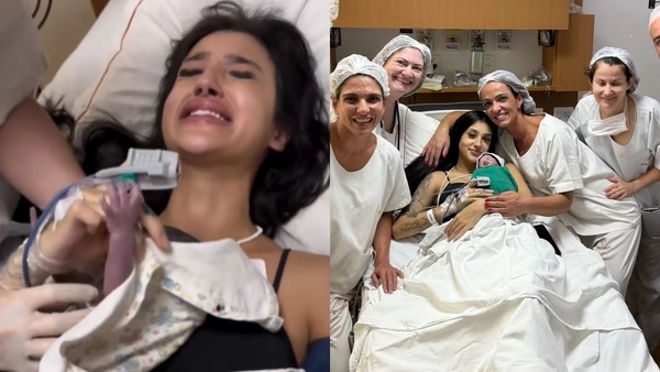 Bia Miranda celebra 1º mês da filha na UTI Neonatal: "Princesa"