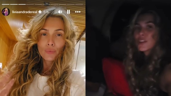 Lívia Andrade se pronuncia após pouso de emergência: 'Parabéns para a gente, nascemos de novo'