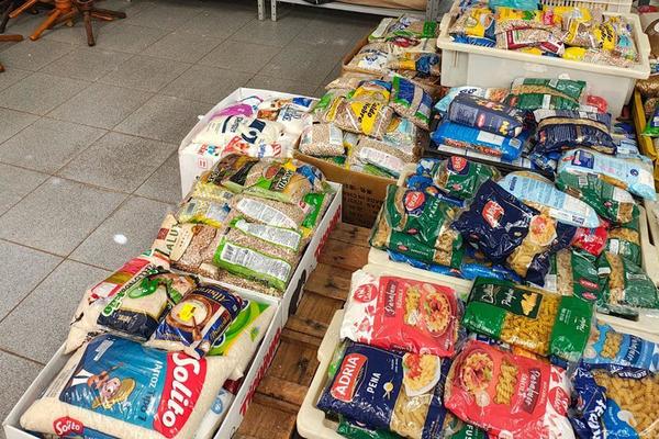 Fundo Social de Solidariedade de Ribeirão Preto recebe doação de 600 quilos de alimentos arrecadados no Quintal da Clube