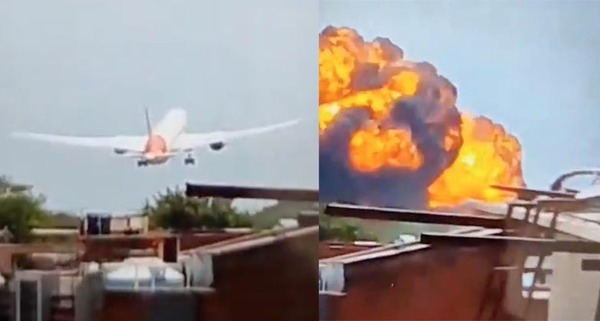 'Houve um barulho alto e o avião caiu', diz sobrevivente de acidente aéreo na Índia