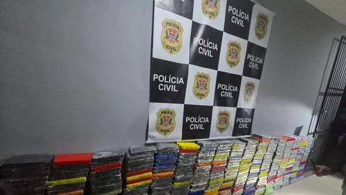 Polícia Civil de SP apreende 520 kg de cocaína em operação no litoral norte