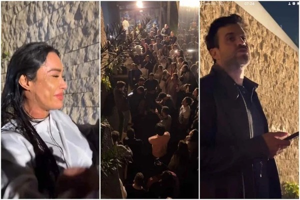 Gracyanne Barbosa é batizada em culto de Pablo Marçal