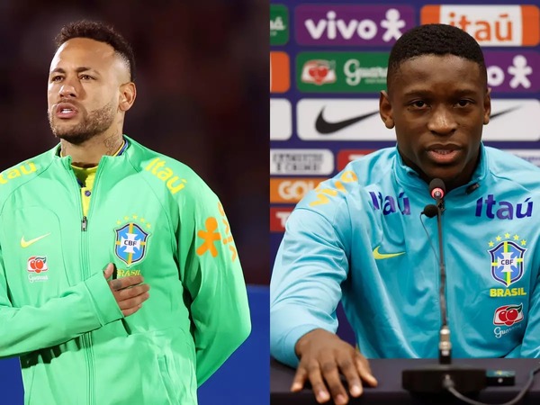 Neymar perde a paciência com jogador da Seleção Brasileira
