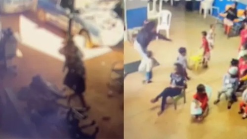Homem invade creche, agride dona e ameaça crianças no Distrito Federal