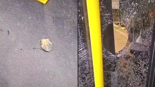 Pelo menos 20 ônibus foram apedrejados na Grande SP em mais um dia de ataques
