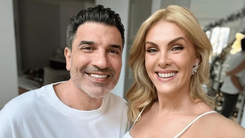 Ana Hickmann se pronuncia após Edu Guedes ser diagnosticado com câncer: 'Certeza na cura'