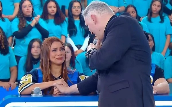 Lexa chora com benção de padre Marcelo Rossi em programa na TV: "Vai chegar a hora"