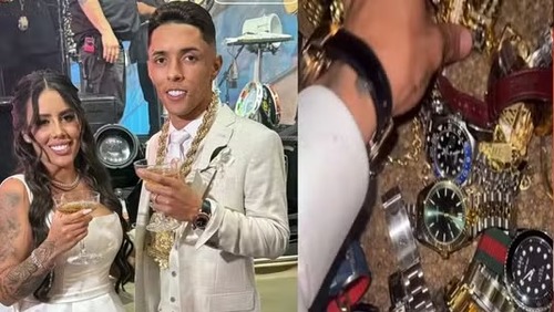 Influenciador Buzeira arrecada mais de R$ 10 milhões em casamento com brincadeira da gravata