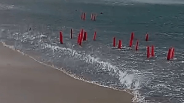 Vídeo mostra as fortes rajadas de vento que atingiram o Litoral Norte de SP; veja