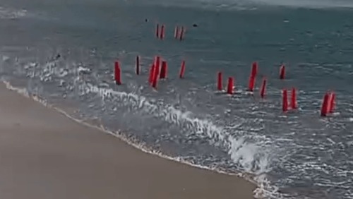 Vídeo mostra as fortes rajadas de vento que atingiram o Litoral Norte de SP; veja