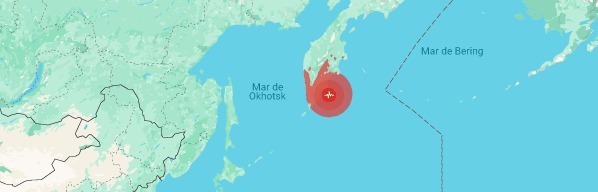 Terremoto de magnitude 8,8 na Rússia é o mais forte no mundo desde 2011