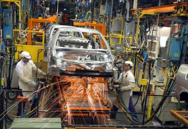 Produção industrial sobe 0,1% em junho, depois de dois meses de queda