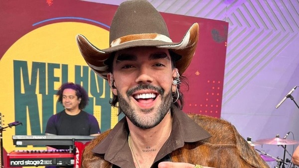 Luan Pereira relembra acidente no basquete e diz por que escolheu a música: “Quebrei os braços”