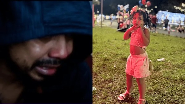 Filha de influenciador Fanho RP morre afogada em piscina enquanto ele gravava live