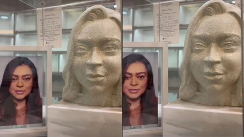 Preta Gil é homenageada com busto em cemitério no Rio de Janeiro