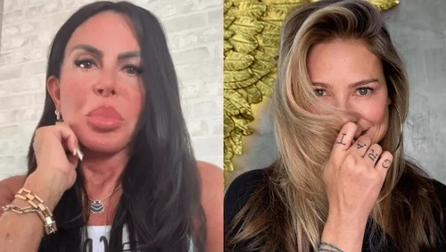 Luana Piovani debocha de Gretchen após provocação: 'Lapada já veio'