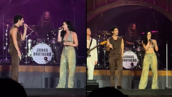 Demi Lovato se reúne com Jonas Brothers e canta hits de 'Camp Rock' em show