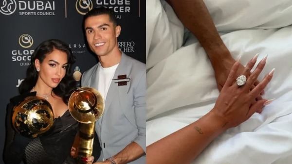 Georgina Rodríguez é pedida em casamento por Cristiano Ronaldo após 9 anos de relacionamento