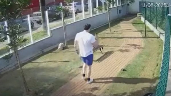 Vídeo: homem acusado de matar gari aparece passeando com o cachorro pouco depois do crime
