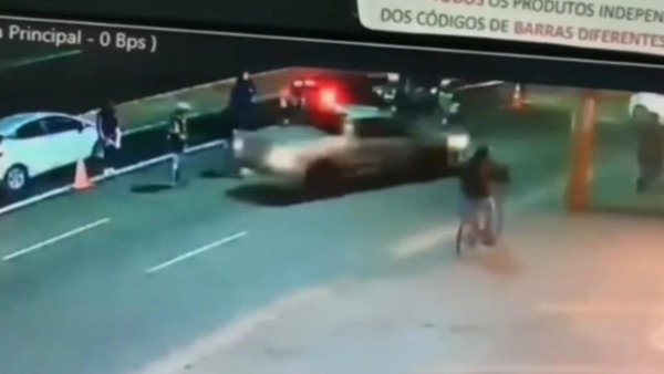 Motorista é preso após fugir de blitz e atropelar policial em São Paulo