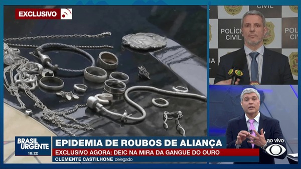 "Ouro tem liquidez e é difícil de rastrear", explica delegado sobre onda de roubos em SP