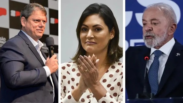 Levantamento do Paraná Pesquisas mostra cenários acirrados entre Lula, Tarcísio e Michelle