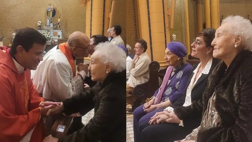 Christiane Torloni celebra recuperação da mãe, Mona Delacy, aos 96 anos, após AVC: 'Milagre'