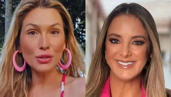 Globo estuda trocar Lívia Andrade por Ticiane Pinheiro no Domingão