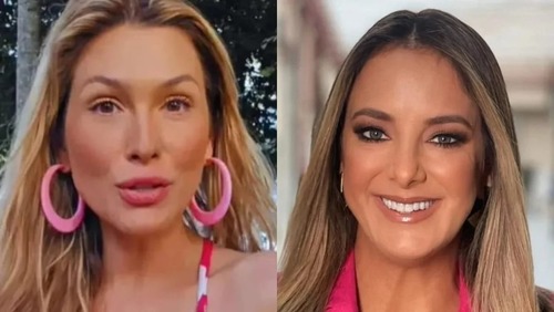 Globo estuda trocar Lívia Andrade por Ticiane Pinheiro no Domingão