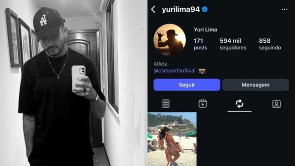 Mulher que teve foto republicada por Yuri Lima se pronuncia: 'Não conheço ele'
