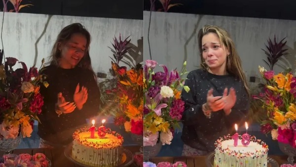 Mãe de Kamylinha publica vídeo de aniversário de 18 anos da filha