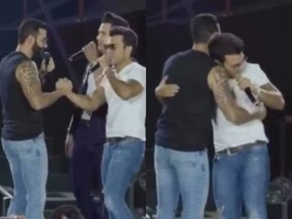 Gusttavo Lima e Thiago Brava se reconciliam após ausência em gravação de DVD