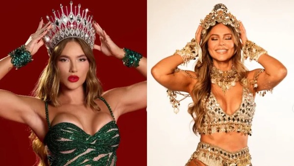Virgínia e Paolla Oliveira afastam rivalidade após troca de posto na Grande Rio
