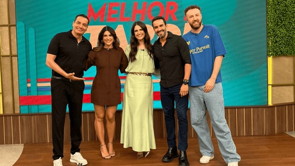 Chris Flores é nova contratada da Band para apresentar o Melhor da Tarde com Leo Dias