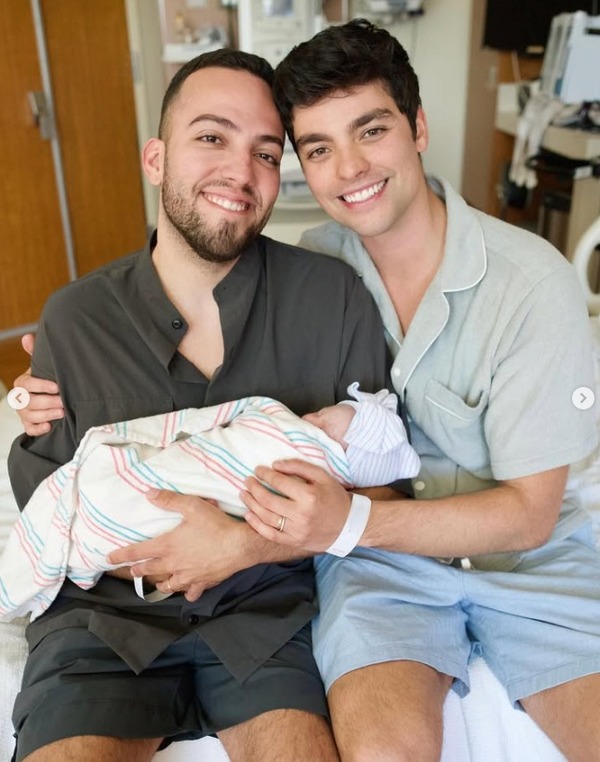 Nasce Mia, filha dos influenciadores Lucas Rangel e Lucas Bley