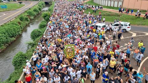 54ª Romaria de Nossa Senhora Aparecida deve reunir milhares de fiéis neste domingo