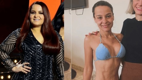 Maiara, da dupla com Maraisa, conta que não toma banho de luz acesa por traumas com o corpo