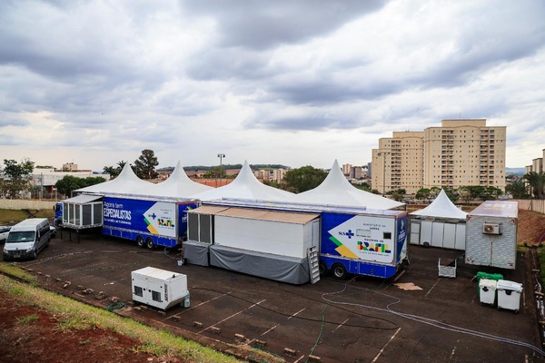 Carretas oftalmológicas iniciam 2ª etapa de atendimentos em novo endereço em Ribeirão Preto