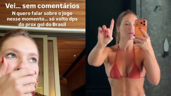Virgínia Fonseca se irrita com derrota do Brasil contra o Japão: 'Sem comentários'