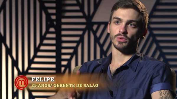 Ator Felipe Selau mostrou outro lado no MasterChef; relembre participação