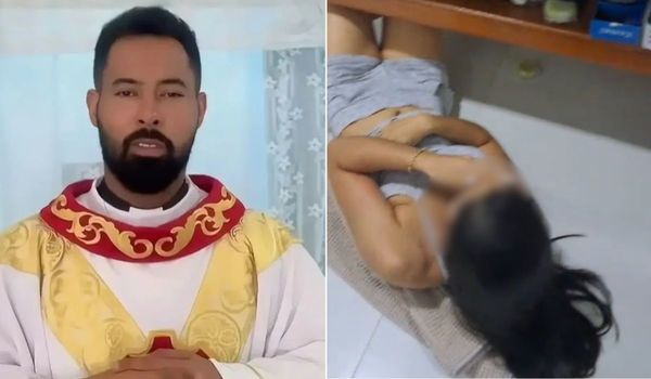 Vídeo: Padre é flagrado com noiva de fiel em casa paroquial, em Diamantino, no Mato Grosso