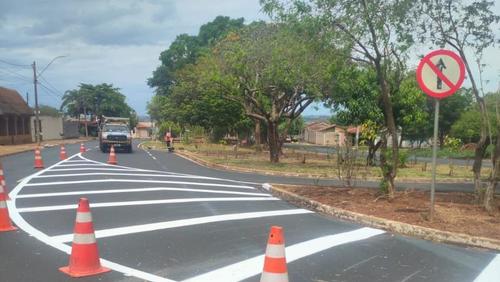 RP Mobi renova sinalizações de trânsito na Vila Virgínia, Simioni e Bonfim Paulista