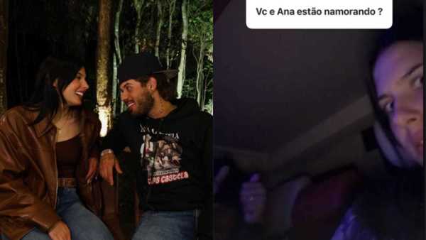 Zé Felipe conta que Ana Castela já conheceu os filhos dele e confirma namoro