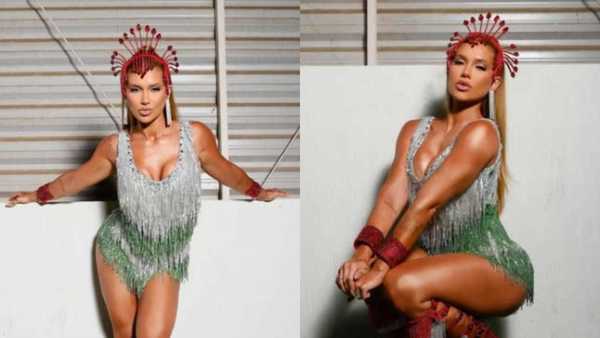 Virgínia Fonseca surpreende com evolução no samba no pé em ensaio na Grande Rio