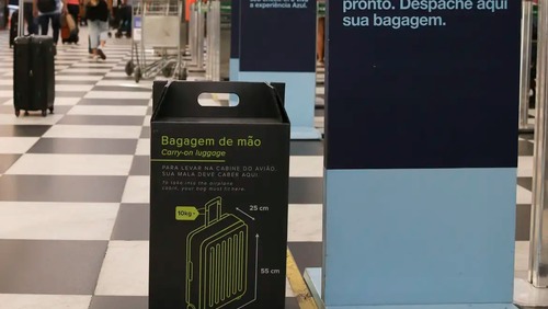 Senado aprova gratuidade para bagagem de mão em vôos 