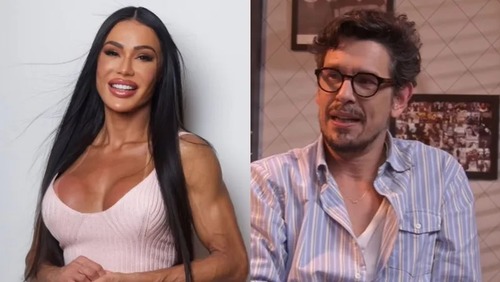 Gregório Duvivier e João Vicente brincam com 'affair' com Gracyanne: 'Peguei na veia?'